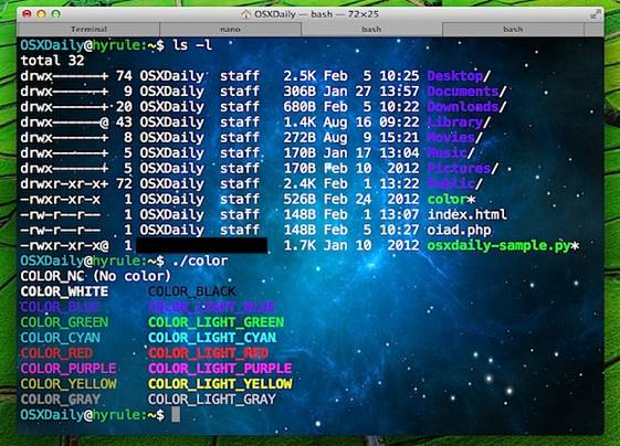commandline