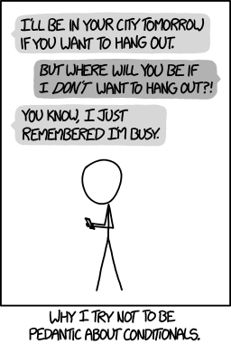xkcd conditionals