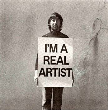 I Am A Real Artist - Keith Arnatt